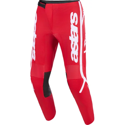 Nohavice FLUID APEX ALPINESTARS 3721226-32-40 (červená/biela, veľkosť 40)