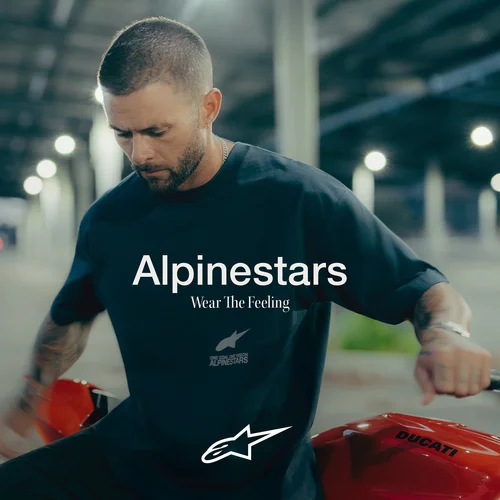Tričko institute oversized CSF (modrá, veľkosť XL) /ALPINESTARS/ - obr. 4