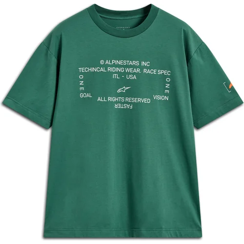 Tričko infinity oversized CSF 1236-72302-60-XL (zelená, veľkosť XL) /ALPINESTARS/