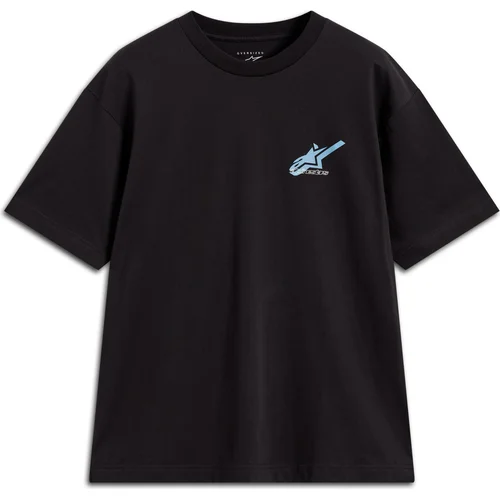 Tričko ghost oversized CSF ALPINESTARS 1236-72308-10-M (čierna, veľkosť M)