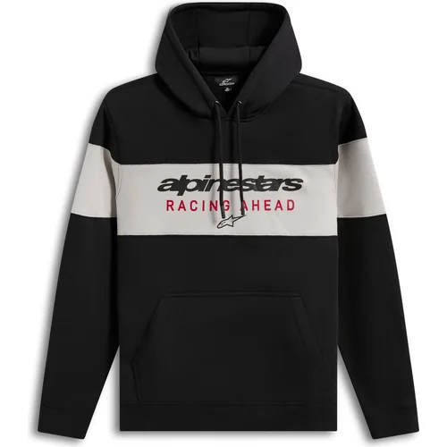 Mikina CUBIC HOODIE ALPINESTARS 1236-52810-1371-L (čierna/sivá, veľkosť L)