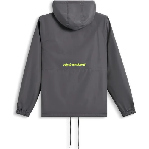 Bunda speeder chromium windbreaker (sivá/žltá fluo, veľkosť L) /ALPINESTARS/ - obr. 1