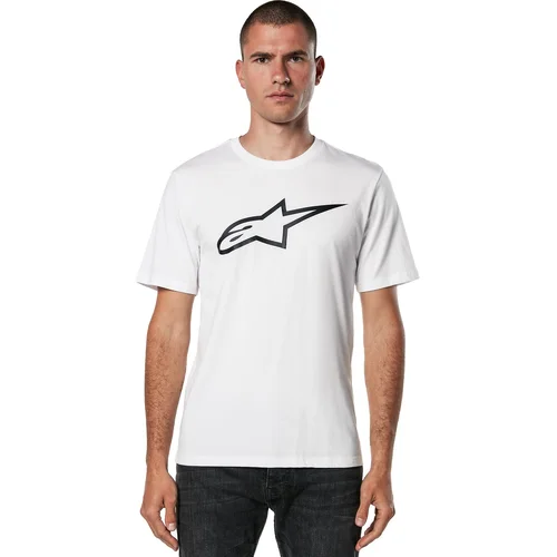 Tričko AGELESS 2.0 CSF (biela/čierna, veľkosť L) /ALPINESTARS/ - obr. 1