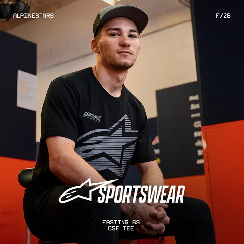 Tričko FASTING CSF 1235-72325-10-L (čierna, veľkosť L) /ALPINESTARS/ - obr. 2