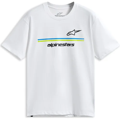 Tričko LANES CSF ALPINESTARS 1216-72700-20-XL (biela, veľkosť XL)