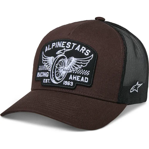 Hnedá/čierna) ALPINESTARS 1214-81721-8010-OS šiltovka HERITAGE PATCH
