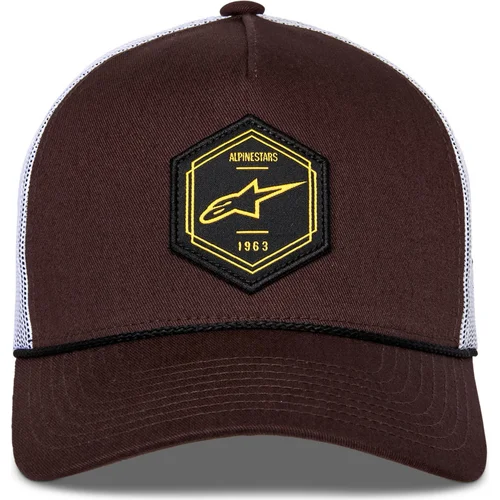 Šiltovka HEXEON TRUCKER, (hnedá/biela) /ALPINESTARS/ - obr. 2