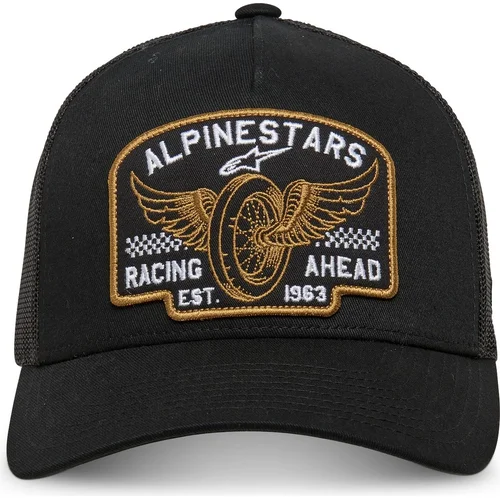 Čierna/čierna) šiltovka HERITAGE PATCH TRUCKER /ALPINESTARS/ - obr. 2