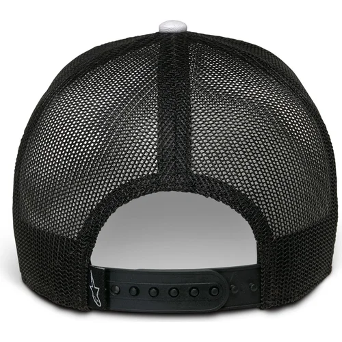 Biela/čierna) šiltovka HARDWARE TRUCKER /ALPINESTARS/ - obr. 3