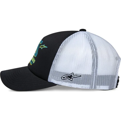 Čierna/biela) šiltovka AYESS TRUCKER /ALPINESTARS/ - obr. 1