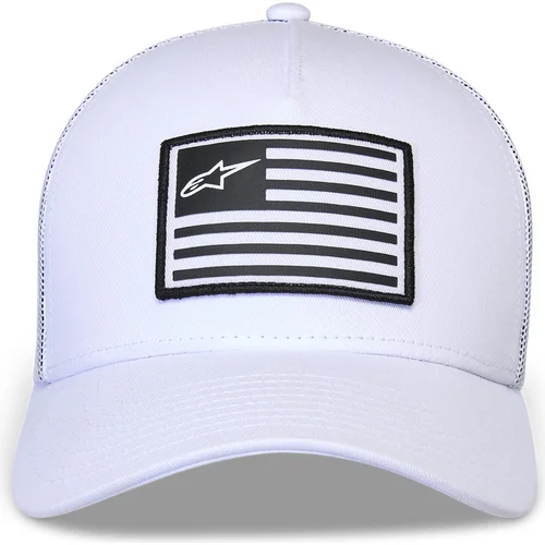 Šiltovka FLAG SNAP HAT, (biela/biela) /ALPINESTARS/ - obr. 2