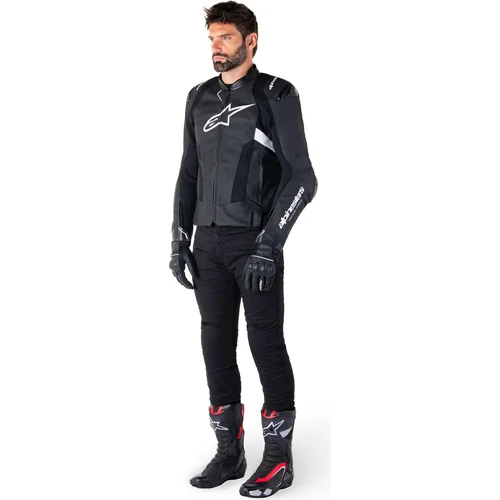Bunda missile 3 airflow (čierna/biela, veľkosť 52) /ALPINESTARS/ - obr. 3