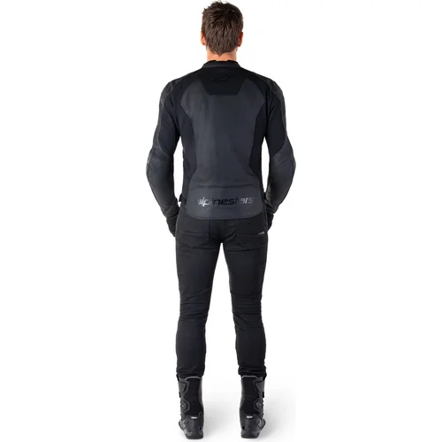 Bunda FASTER 3 (čierna/čierna, veľkosť 56) /ALPINESTARS/ - obr. 4