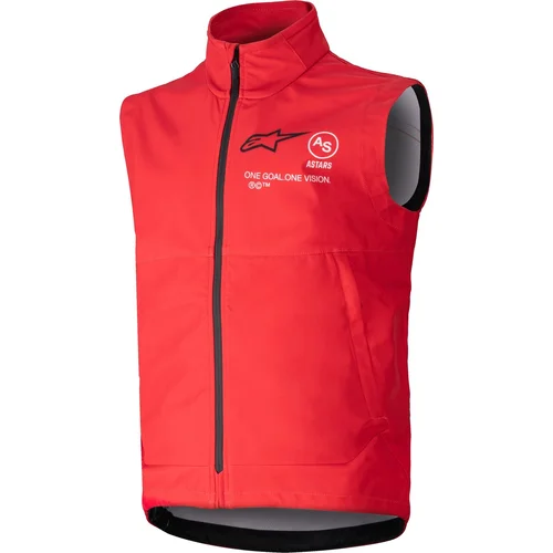 Vesta techstar softshell ALPINESTARS 3700325-3010-M (červená, veľkosť M)