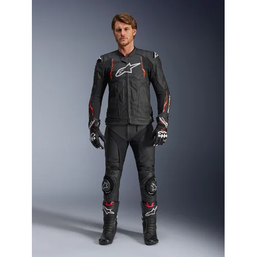 Bunda DUSK AIRFLOW (čierna/červená fluo, veľkosť 56) /ALPINESTARS/ - obr. 2