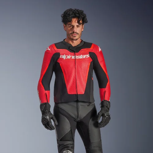 Bunda GP force V2 airflow (červená fluo/čierna/biela, veľkosť 56) /ALPINESTARS/ - obr. 5