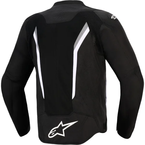 Bunda AST V3 AIR (čierna/biela, veľkosť M) /ALPINESTARS/ - obr. 1