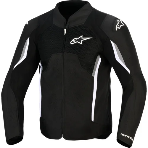 Bunda AST V3 AIR ALPINESTARS 3300426-102-XL (čierna/biela, veľkosť XL)