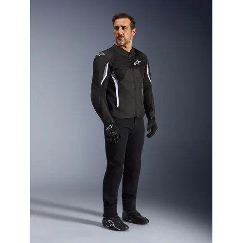 Bunda AST V3 AIR (čierna/biela, veľkosť XL) /ALPINESTARS/ - obr. 6