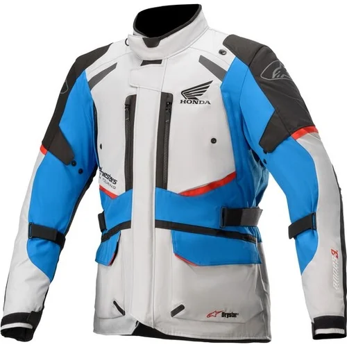 Bunda ANDES DRYSTAR HONDA kolekcia ALPINESTARS 3207421-9173-S TECH-AIR 5 kompatibilná, (svetlosivá/čierna/modrá/červená, veľkosť S)