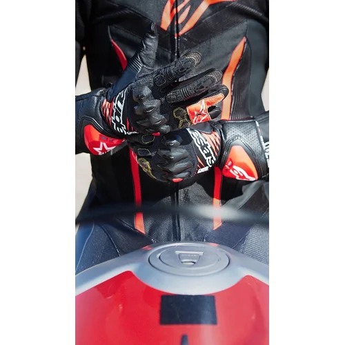 Rukavice GP TECH V2 (čierna/biela, veľkosť 2XL) /ALPINESTARS/ - obr. 7