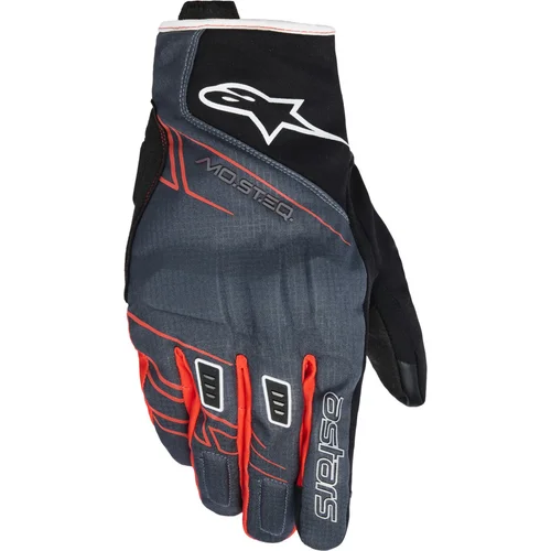 Rukavice MOBLAST WATERPROOF ALPINESTARS 3520226-148-L (čierna/antracit/oranžová, veľkosť L)