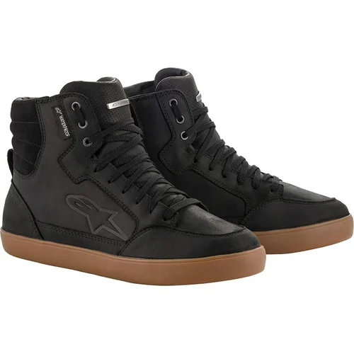 Topánky J-6 WATERPROOF ALPINESTARS 2542015-1084-12,5 (čierna/guma, veľkosť 46)