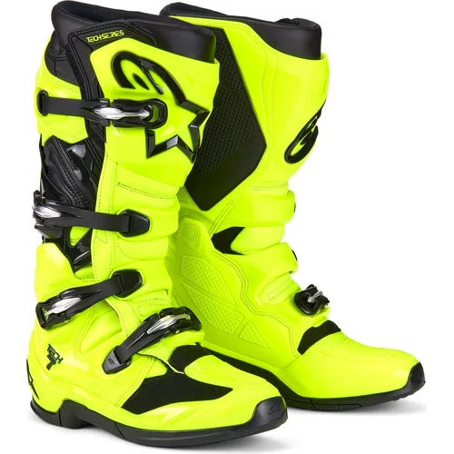 Topánky TECH 7 ALPINESTARS 2012025-551-6 (žltá fluo/čierna, veľkosť 39)