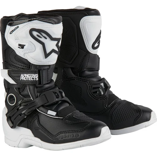 Topánky TECH 3S KIDS ALPINESTARS 2014524-21-12 detské, (biela/čierna, veľkosť 30,5)