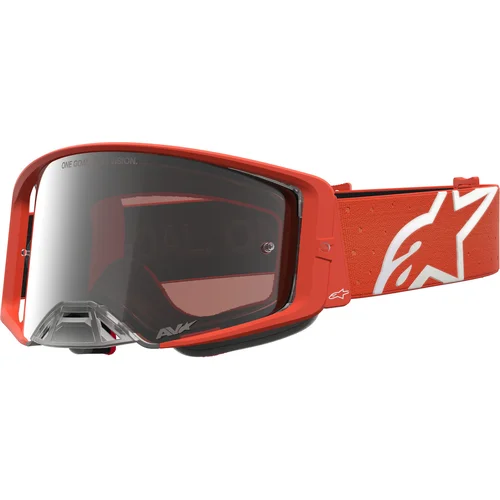 Okuliare SUPERTECH VESTA ALPINESTARS 5100727-4013-TU (oranžová/strieborná, zrkadlové strieborné plexi) 2027