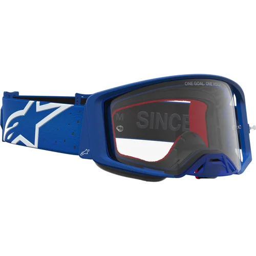 Okuliare SUPERTECH VESTA (modrá/biela, číre plexisklo) 2027 /ALPINESTARS/ - obr. 3
