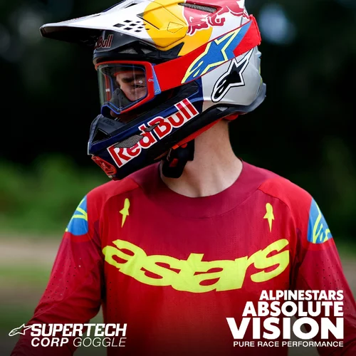 Okuliare SUPERTECH STREAM (sivá/multicolor, zrkadlové strieborné plexisklo) /ALPINESTARS/ - obr. 8