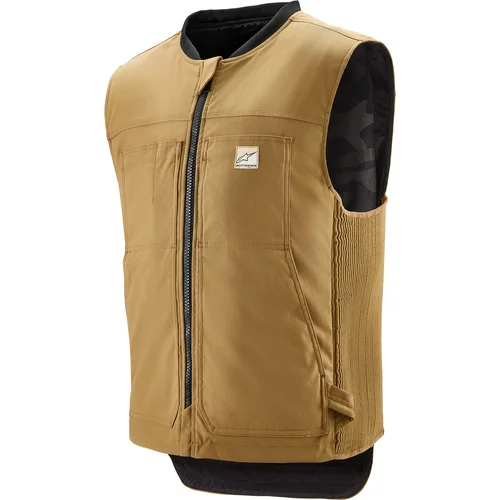 Airbagová vesta TECH-AIR®3 V2 CANVAS systém (béžová, veľkosť M) /ALPINESTARS/ - obr. 4