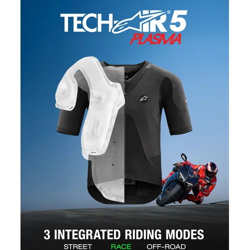 Airbagová vesta TECH-AIR®5 PLASMA systém (čierna, veľkosť 3XL) /ALPINESTARS/ - obr. 12