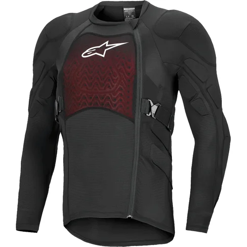 Ochranná vesta BIONIC PLASMA LT dlhý rukáv ALPINESTARS 6500226-12-XL (čierna/červená/biela, veľkosť XL)