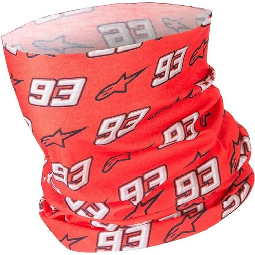 Červená/biela/čierna) ALPINESTARS 4759919-321-OS na krk MM93