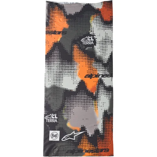 Nákrčník BUFF NAZCA, ALPINESTARS (camo/sivá/oranžová fluo) 2027