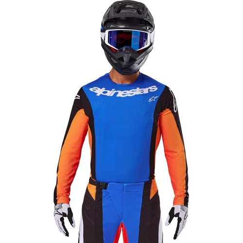 Dres TECHSTAR MELT, (oranžová/modrá, veľkosť M) /ALPINESTARS/ - obr. 9