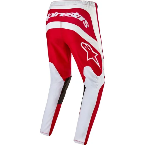 Nohavice FLUID LURV (červená/biela, veľkosť 38) /ALPINESTARS/ - obr. 1