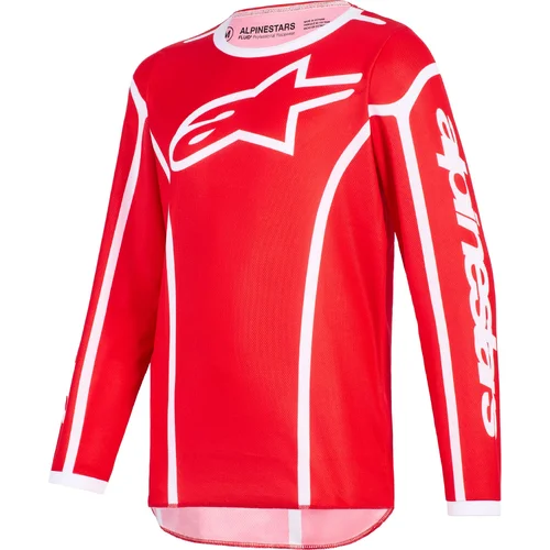 Dres FLUID APEX YOUTH, ALPINESTARS, detské (červená/biela, veľkosť M)