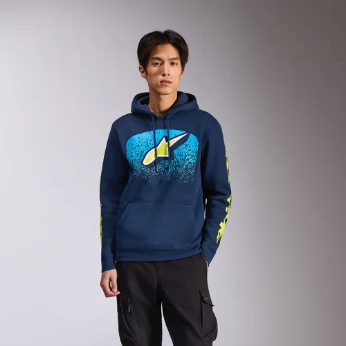 Mikina OBSESSED HOODIE (modrá, veľkosť XL) /ALPINESTARS/ - obr. 3