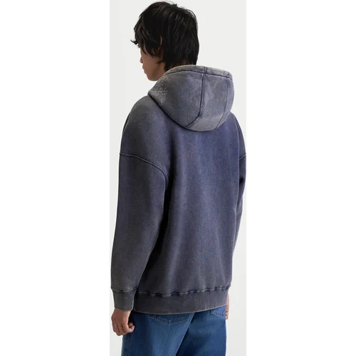 Mikina infinite washed oversized hoodie (vypraná modrá, veľkosť M) /ALPINESTARS/ - obr. 11