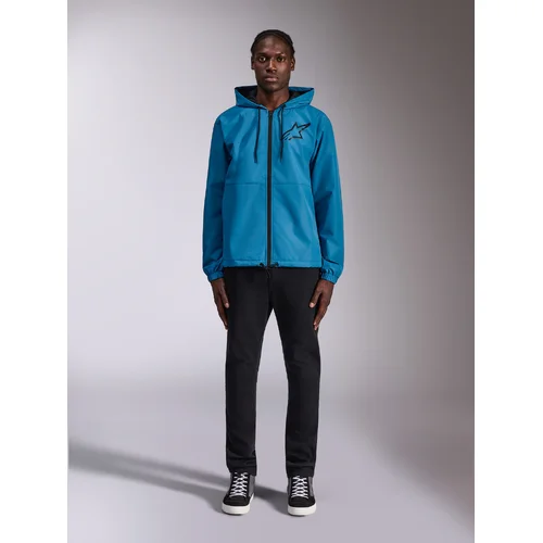 Bunda speeder chromium windbreaker (modrá/čierna, veľkosť L) /ALPINESTARS/ - obr. 3