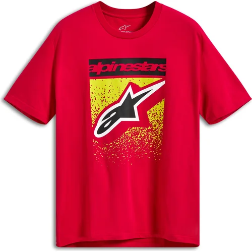 Tričko NOKA CSF ALPINESTARS 1216-72060-30-M (červená, veľkosť M)