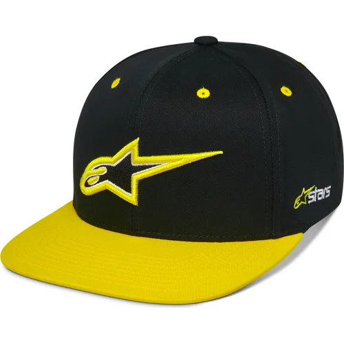 Čierna/žltá fluo) ALPINESTARS 1235-81950-1055-OS šiltovka THICKNESS SNAPBACK