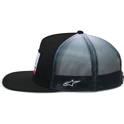 Čierna/biela) šiltovka CALI GRADIENT TRUCKER /ALPINESTARS/ - obr. 1