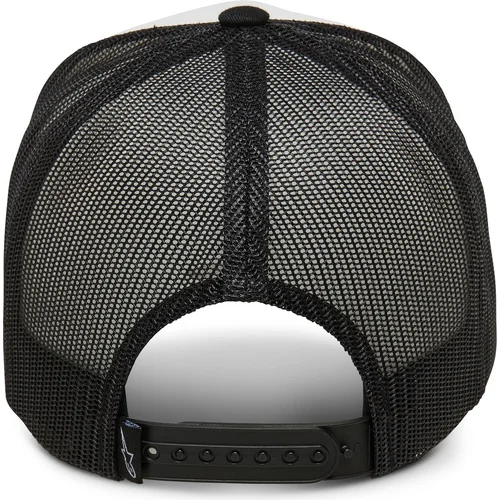 Biela/čierna/biela) šiltovka TRIPLE TRUCKER /ALPINESTARS/ - obr. 3
