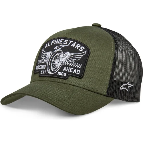 Zelená/čierna) ALPINESTARS 1214-81721-6910-TU šiltovka HERITAGE PATCH TRUCKER