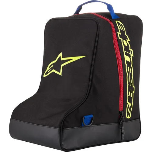 Taška na topánky ALPINESTARS 6106319-17 (čierna/modrá/žltá fluo/červená)