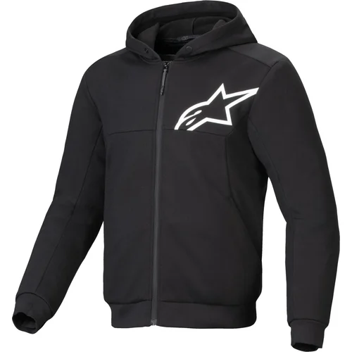 Bunda chrome V2 sport ALPINESTARS 4200325-12-XL (čierna/biela, veľkosť XL)